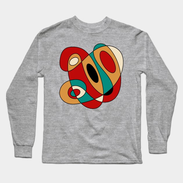 Surreal Amoeba #8 (Miro Inspired) Long Sleeve T-Shirt by n23tees